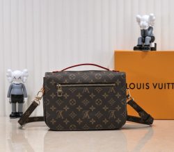 Louis Vuitton Monogram Canvas Metis Bag back view
