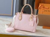 Louis Vuitton Monogram Denim OnTheGo PM in Washed Pink