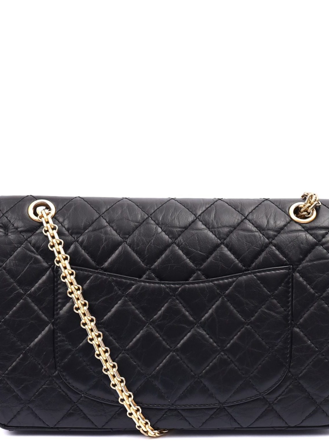 Chanel 2.55 Reissue Black Crinkled Calfskin Leather Handbag2 Chanel 2.55 Reissue Black Crinkled Calfskin Leather Handbag