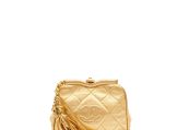 Chanel Metallic Calfskin Leather Belt Bag