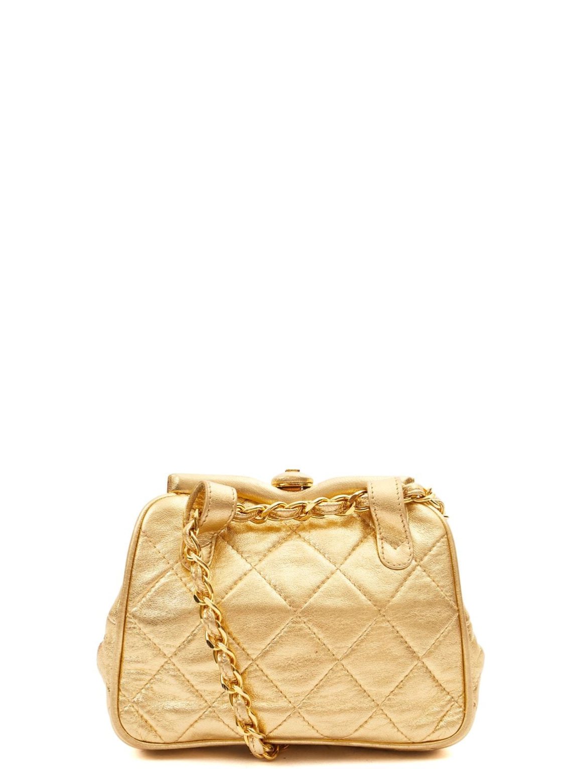 Chanel Metallic Calfskin Leather Belt Bag3 Chanel Metallic Calfskin Leather Belt Bag3