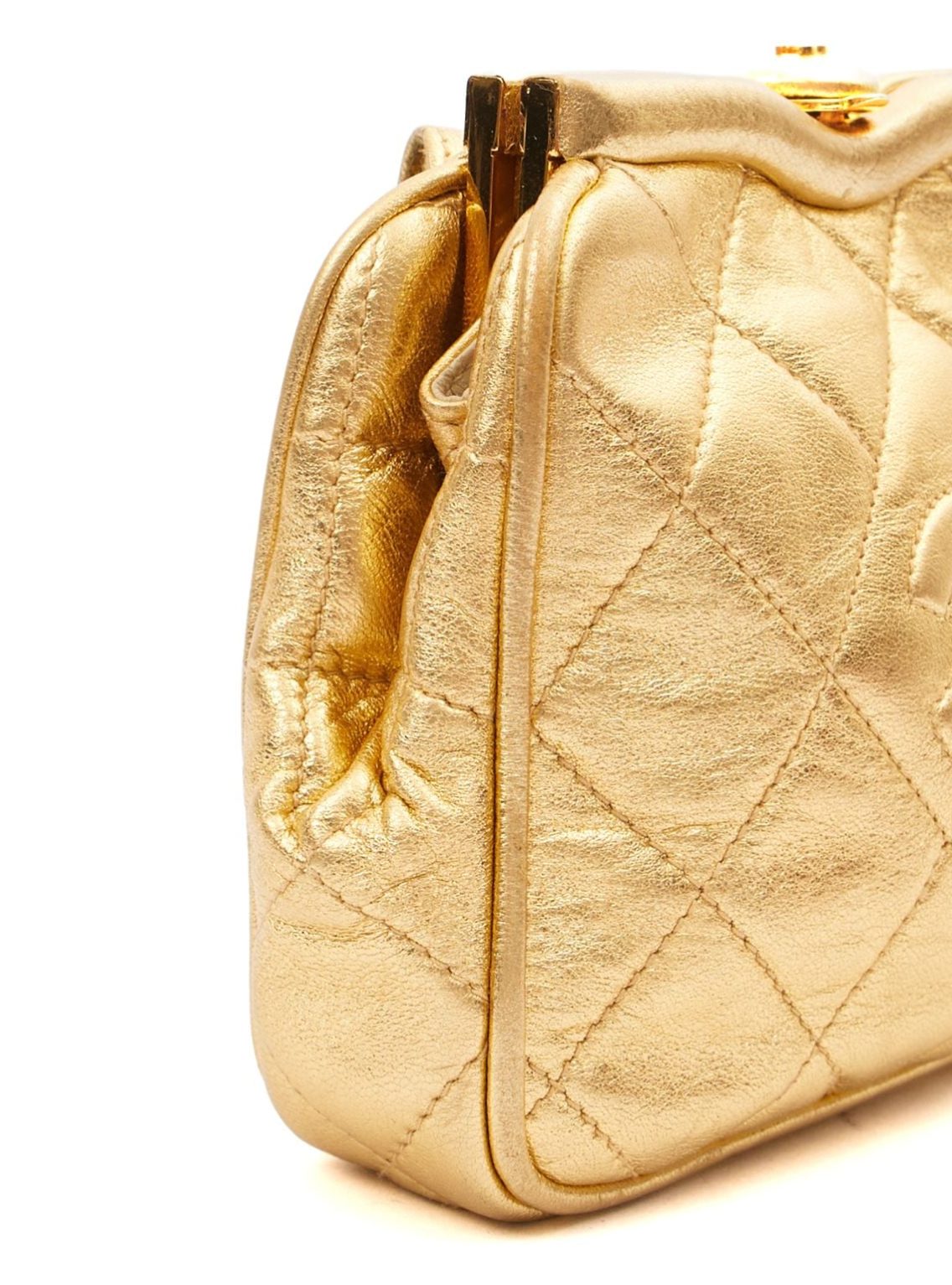 Chanel Metallic Calfskin Leather Belt Bag7 Chanel Metallic Calfskin Leather Belt Bag