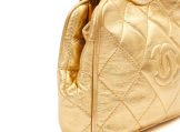 Chanel Metallic Calfskin Leather Belt Bag