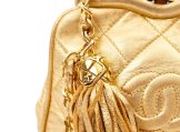 Chanel Metallic Calfskin Leather Belt Bag