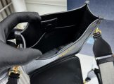Prada Leather Mini Shoulder Bag – Black