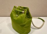Prada Mariner Small Re-Nylon Bucket Bag – Ivy Green
