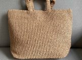 Prada Crochet Tote Bag in Natural