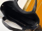 YSL ICARE Medium Quilted Nappa Tote Bag interior view