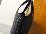 YSL ICARE Medium Quilted Nappa Tote Bag side look