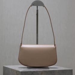 YSL Mini VOLTAIRE Box Saint Laurent Leather Bag in Beige back view
