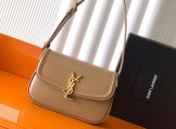 YSL Solferino Mini Box Saint Laurent Bag in Rouge Cabernet