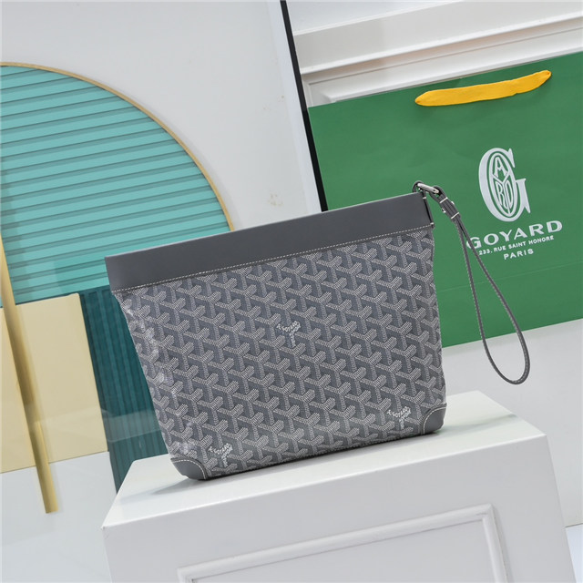 Goyard Conti Pouch Grey2 Goyard Conti Pouch Grey